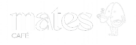 logo élégant de mates cafÉ